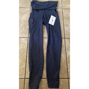 NWT $70 Nike Yoga XS Dri Fit Printed 7/8 High Waist Leggings